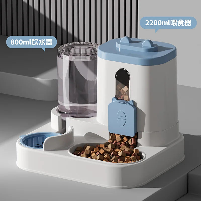 Showlu Smart General automatic pet feeder with digital timer and food container for easy pet meal management.