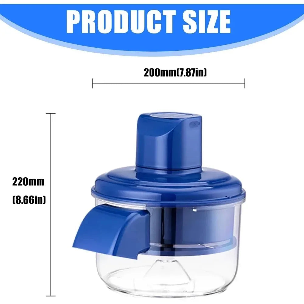 Showlu Smart General electric stainless steel grape peeler machine with a sleek design and stainless steel components.