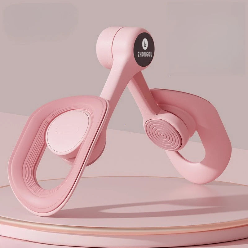 Showlu Fashion Store Macroupta non-slip pelvic floor muscle trainer and thigh exerciser, showing the device in use.