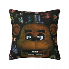 Five N Ights At Freddy's FNAF Square Pillowcase Pillow Cover Cushion Zip Decorative Comfort Throw Pillow For Home Sofa