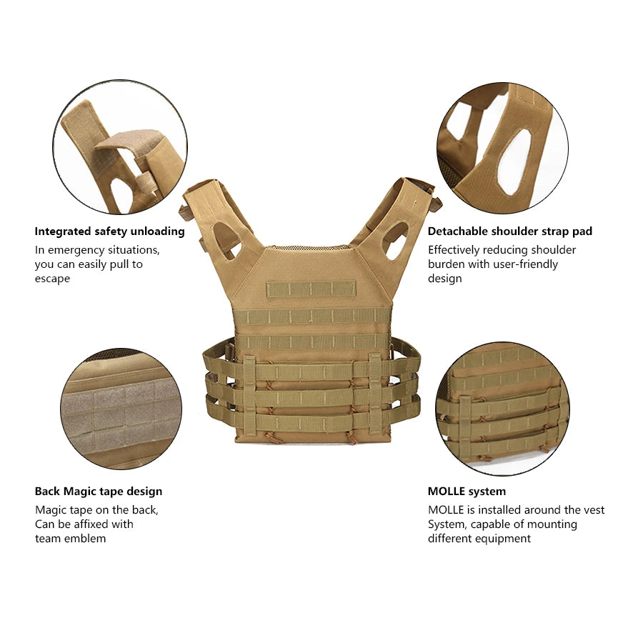Adjustable weighted vest from Showlu Smart General with padded straps and metal weights for fitness and training activities.
