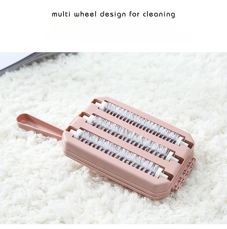 Showlu Smart General mini carpet spot cleaner showing a compact device with cleaning attachments on a carpet surface.