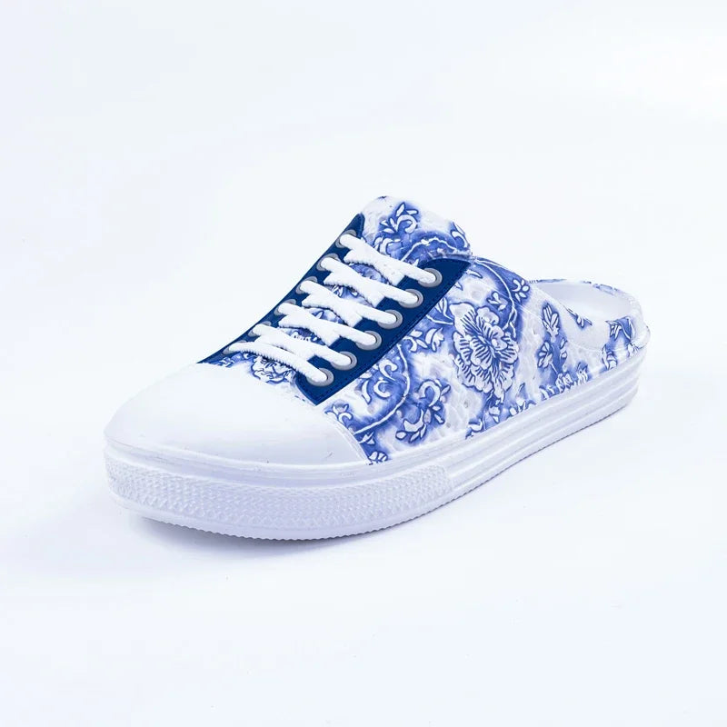 Breathable summer casual shoes for women by SHOWLU FASHION STORE, PU leather flats with comfortable, stylish design.