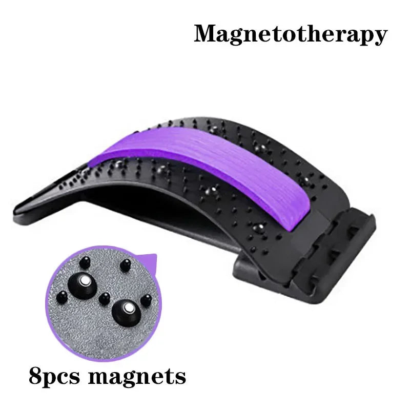 Multi-level back stretcher with magnetotherapy lumbar support from SHOWLU FASHION STORE, featuring ergonomic design for pain relief.