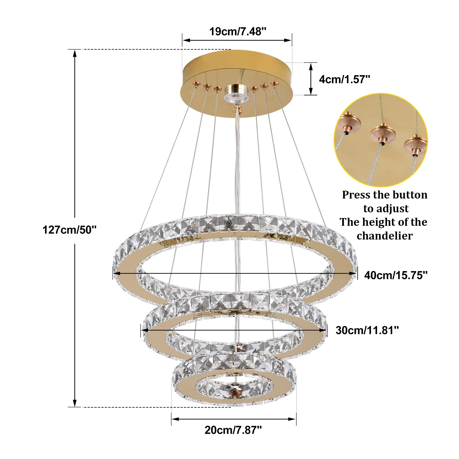 Modern LED flush mount chandelier by Vetrulus French Luxury Crystal, featuring elegant crystal design and sleek lighting for contemporary interiors.