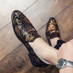 High Quality Men Formal Shoes Men Oxford Leather Dress Shoes Fashion Business Men Shoes Pointed Wedding Shoes SHOWLU FASHION STORE