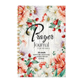 Showlu 24-week Scripture devotional prayer journal and Bible notebook with handwritten pages and inspirational religious prompts.