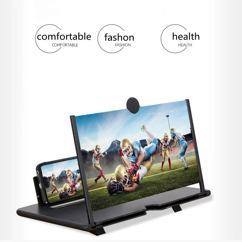 Showlu Smart General phone screen magnifier displaying enlarged smartphone screen for easier viewing.
