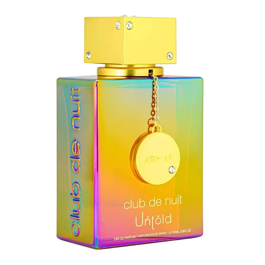 Armaf club de nuit UNTOLD 105ml/3.6oz Eau de Parfum Unisex Spray - New | Sealed