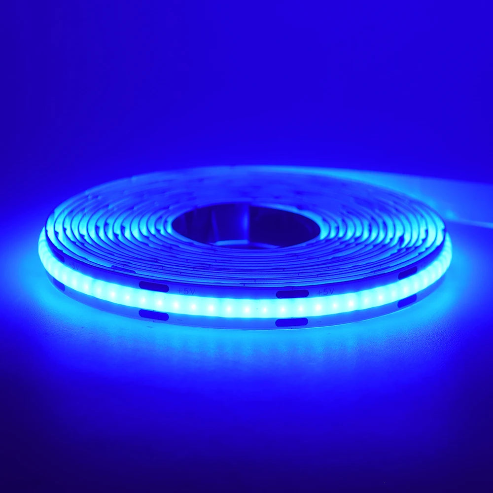 Showlu Smart Motion Sensor LED Strip Light with USB power, featuring a sleek design and motion-activated lighting.
