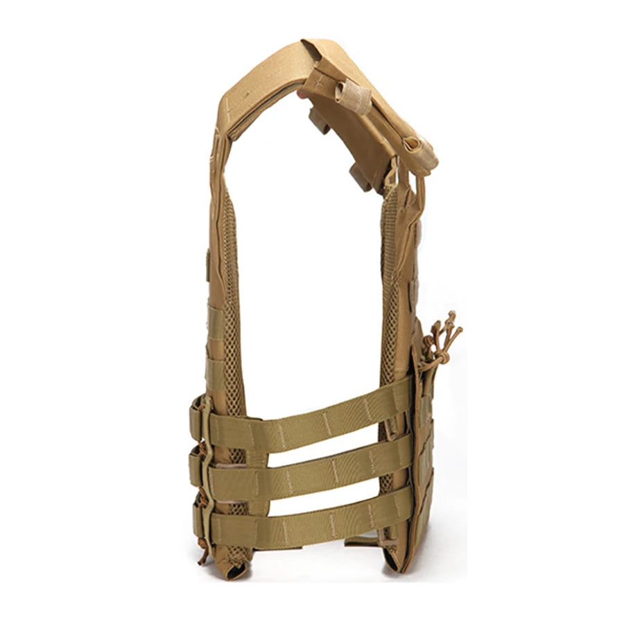 Showlu Smart General adjustable weighted vest with padded straps and weight plates for customizable fitness training.