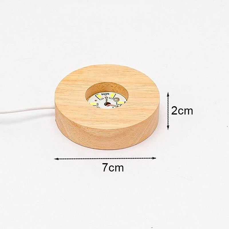 Showlu Smart General LED Smart Ambient Orb displaying colorful, glowing light in a modern living space.