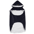Reflective hooded waterproof dog raincoat by Showlu Fashion Store, suitable for all dog sizes, with adjustable fit and rain protection.