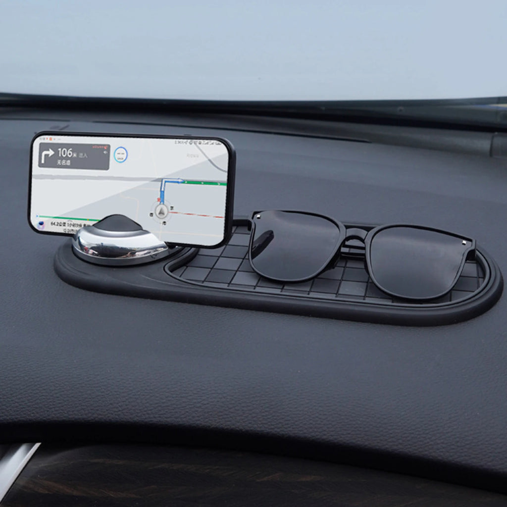Showlu Smart General car dashboard anti-slip mat with textured surface to keep items secure and prevent slipping while driving.