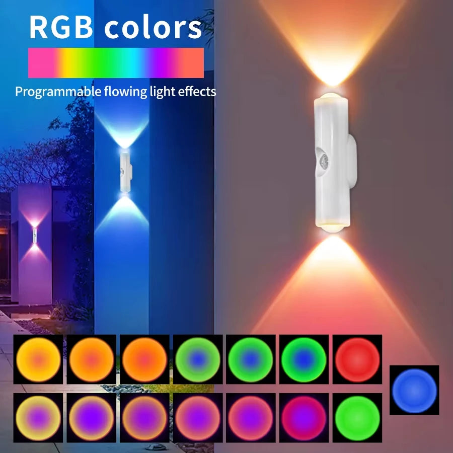 Rechargeable motion sensor LED cabinet light with magnetic base and USB charging, ideal for under counter and closet lighting.