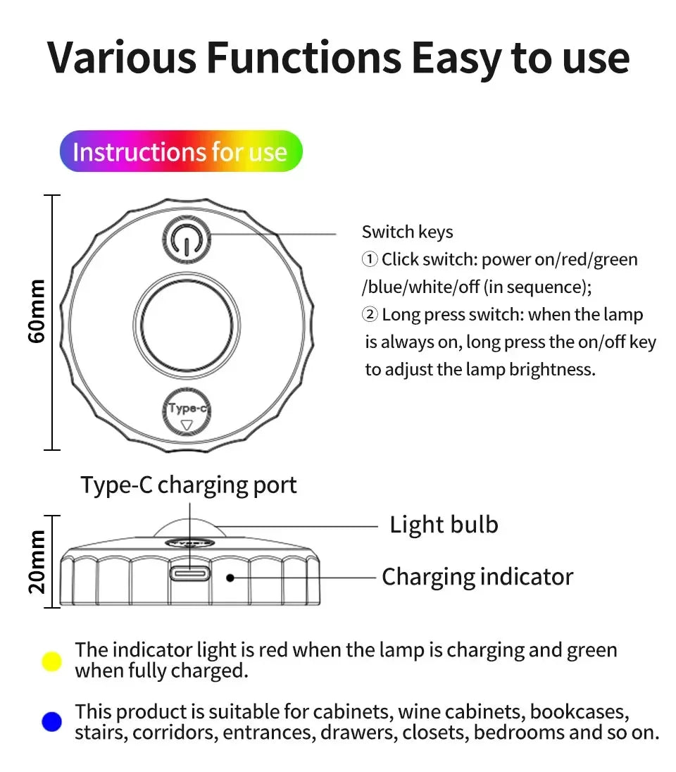 Showlu Smart General LED floating shelf lights mounted on a wall, showcasing modern lighting for home or office decor.