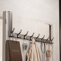 Wall-mounted multi hooks by Showlu Smart General, featuring durable metal hooks arranged on a sleek wall bracket for versatile hanging.