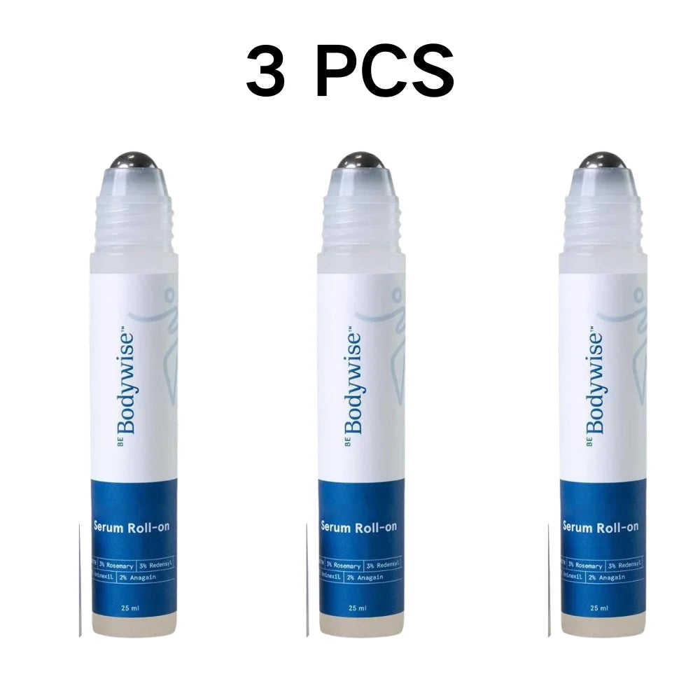 Showlu Smart General Hair Growth Serum Roller with a sleek roller applicator for promoting scalp health and hair growth.