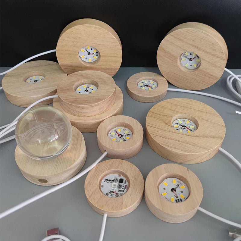 Showlu Smart General LED Smart Ambient Orb emitting colorful, soft lighting for relaxed, modern home ambiance.