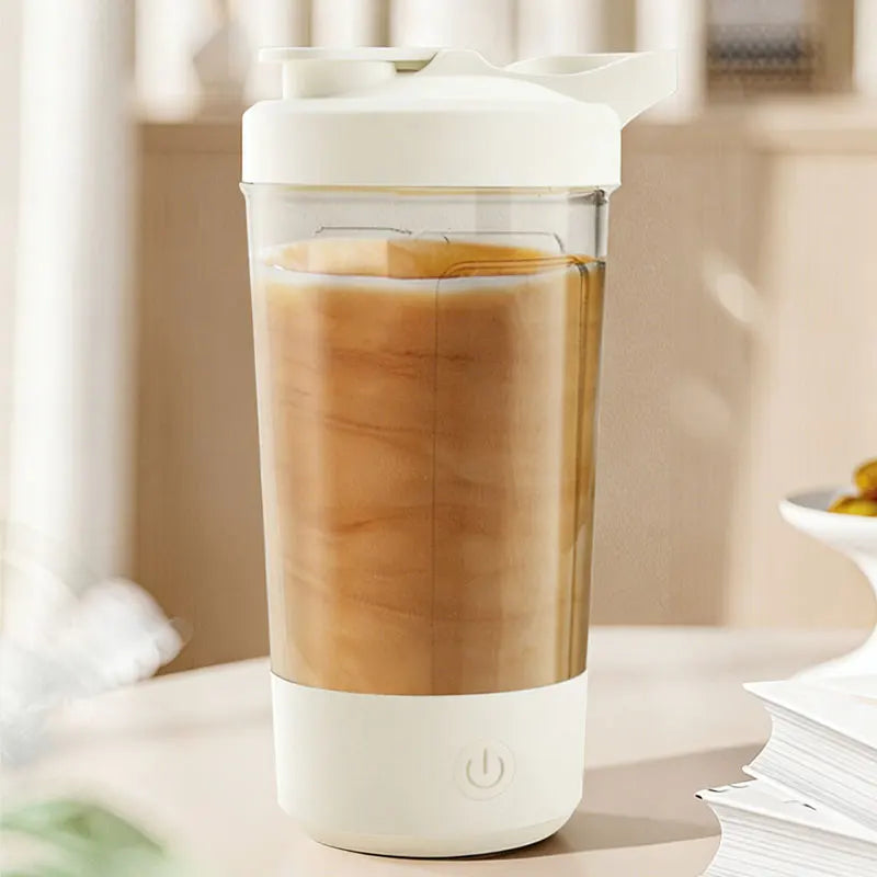 Electric Self-Stirring Shaker Bottle with USB Charging, 15 oz