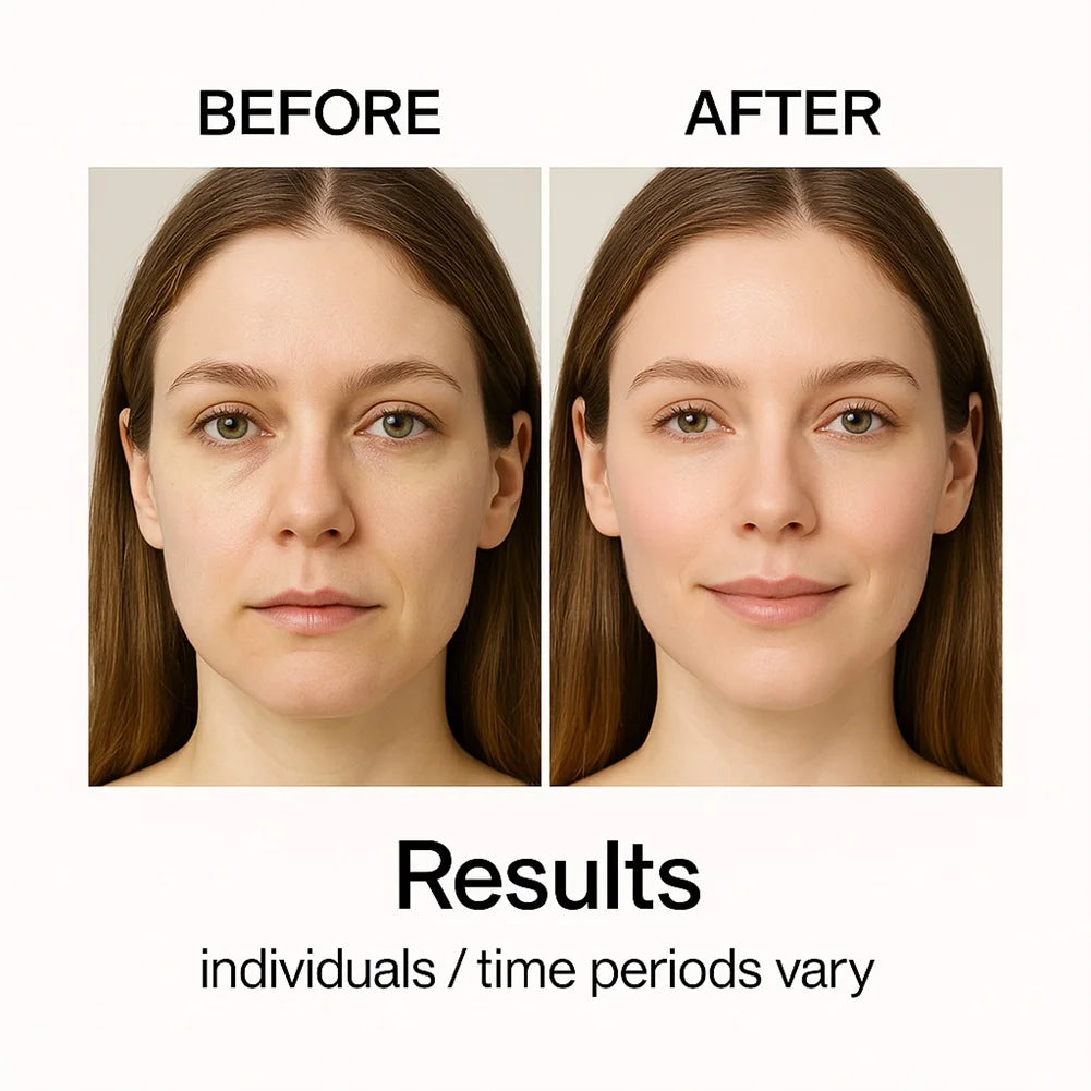 30ml Velofeilin 92% and Pal-Isoleucine 1% facial serum bottle with a sleek design, for youthful, plump skin and skincare restoration.