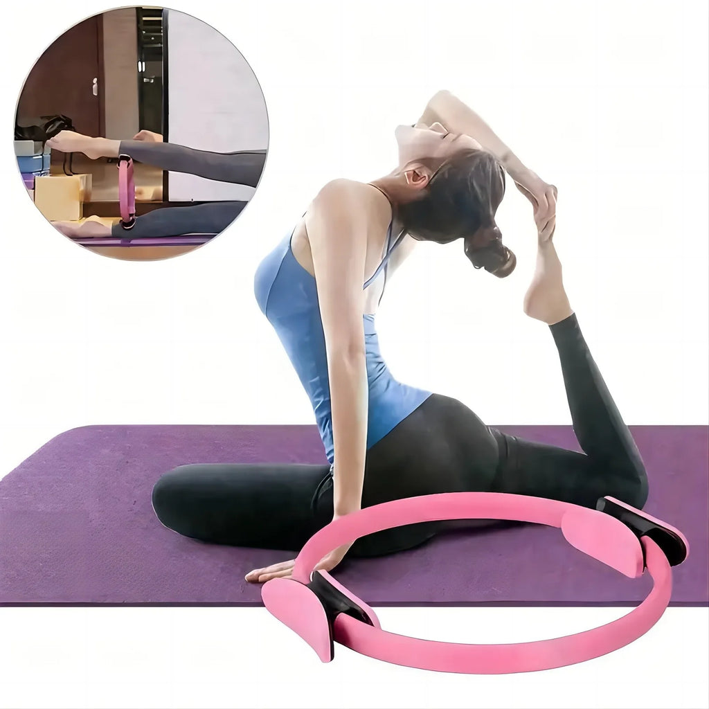 Showlu Smart General Pilates Ring Toner, lightweight fitness resistance ring for core workouts and muscle toning exercises.
