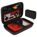 Showlu Fashion Store handheld game console carrying case with retro design, protective travel box for charging cables, earpods, and batteries.