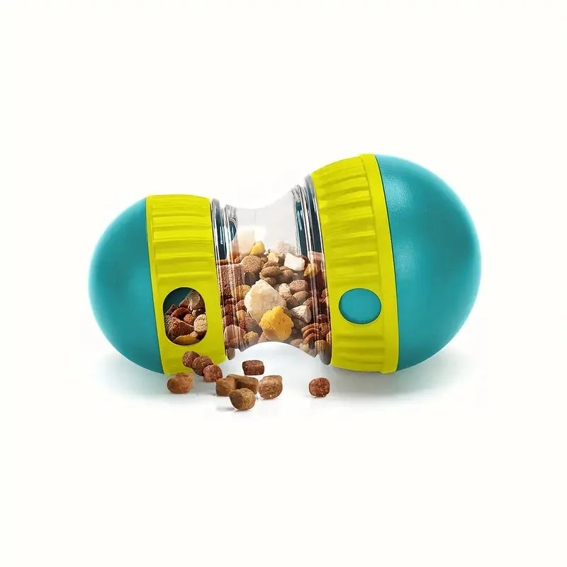 Showlu Smart General pet food dispenser ball with adjustable openings for interactive feeding and portion control.