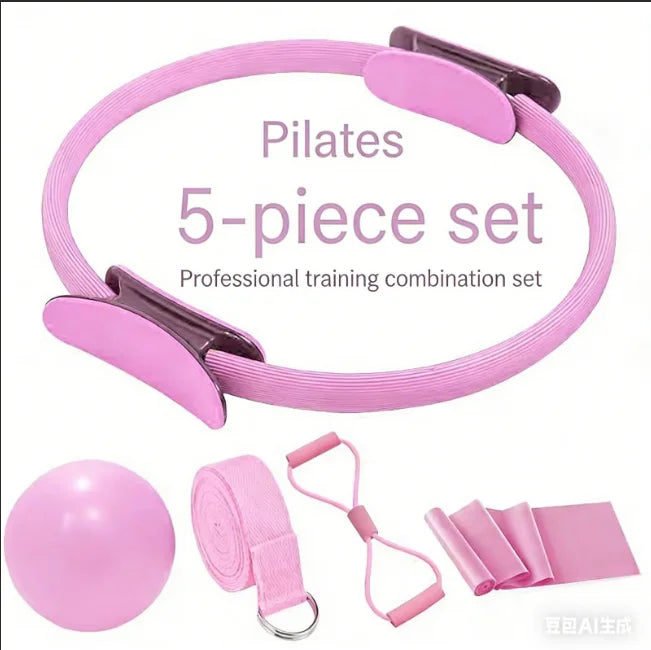 Showlu Smart General Pilates Ring Toner for resistance training, featuring a circular design with adjustable resistance handles.