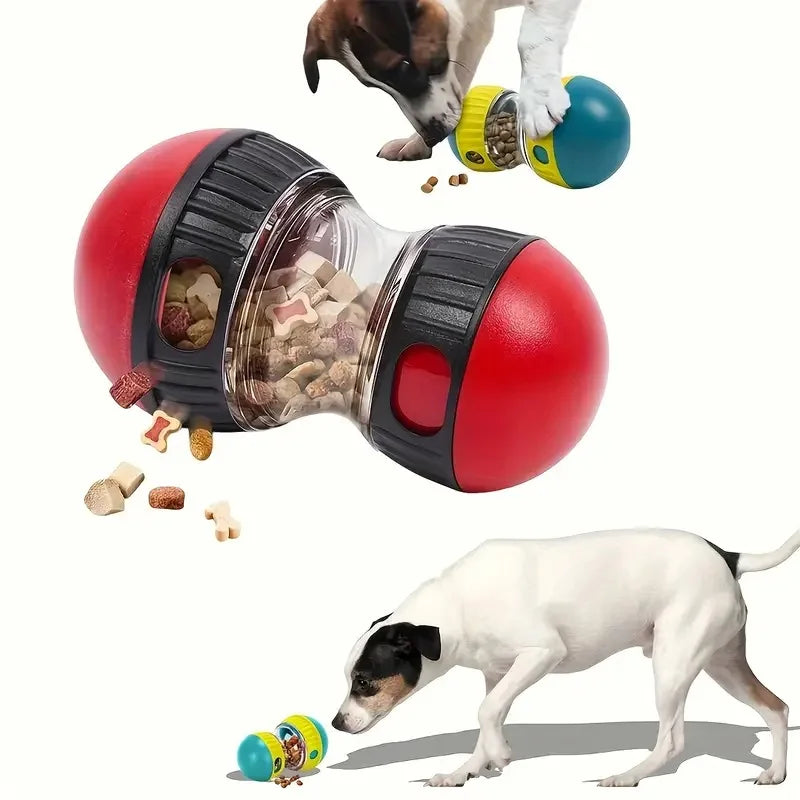 Showlu Smart General Pet Food Dispenser Ball with adjustable opening and durable design for automatic pet feeding.