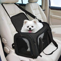 Showlu Fashion soft-sided dog carrier backpack made of breathable nylon, designed for comfortable pet transport.