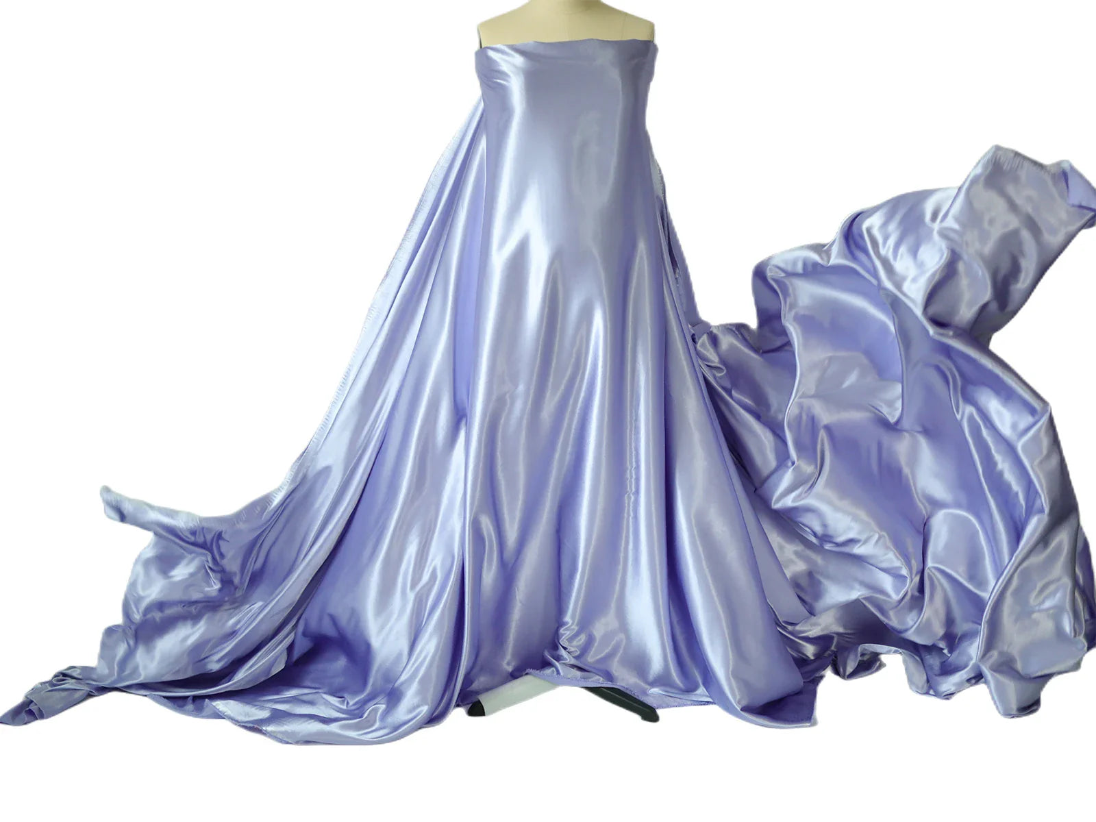 Showlu Maternity Silk Photography Gown in vibrant color, flowing fabric with wings, perfect for maternity photo shoots and creative photography.