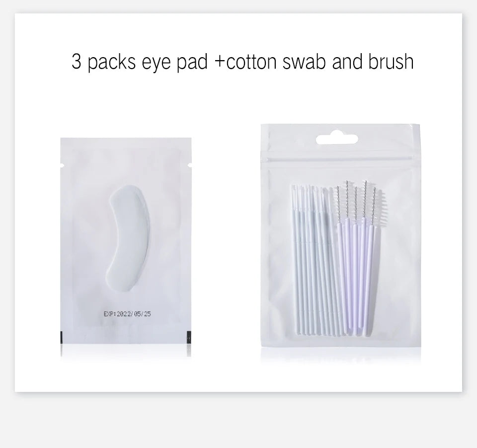 Showlu Smart General eyebrow lamination kit with brow gel, brushes, and tools for perfect, shaped eyebrows.
