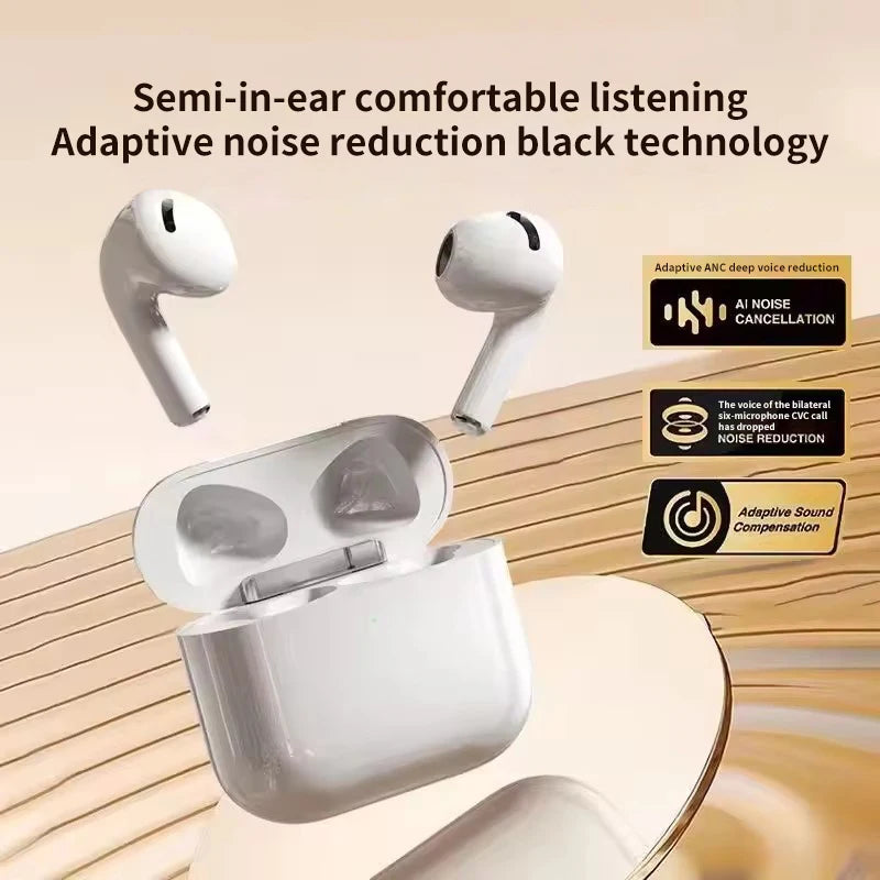 Wireless Earbuds Pro from Showlu Smart General with sleek black design and charging case, visible in the image.