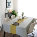Showlu Fashion Store Nordic Simplicity rectangular tablecloth for dining tables, ideal for party decoration and table covers.