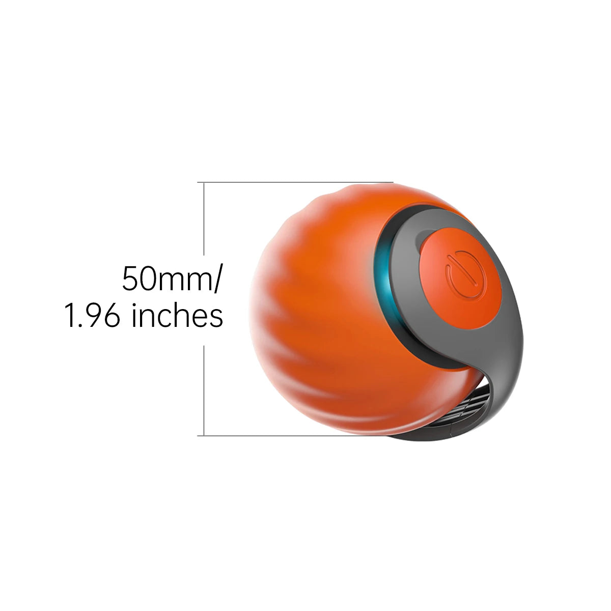 Smart Interactive Pet Ball by Showlu Smart General, colorful plastic ball designed for engaging play with pets.