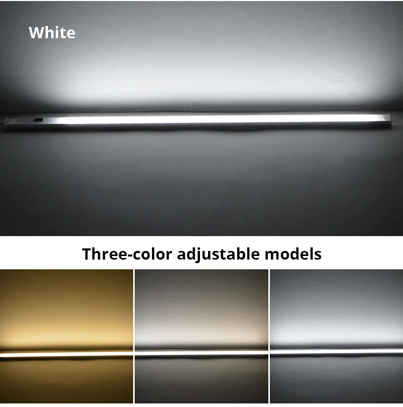 Showlu Smart General CHNAITEKE Motion Sensor LED Light mounted on wall, showing sleek design and sensor for automatic lighting.