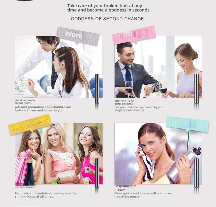 Showlu Smart General Hair Finishing Stick with smooth applicator for sleek, polished hair styling and flyaway control.