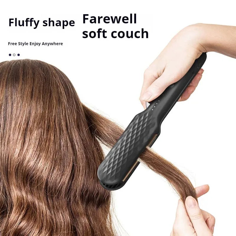 Showlu Smart General hair crimper tool with textured plates for creating voluminous, crimped hairstyles.