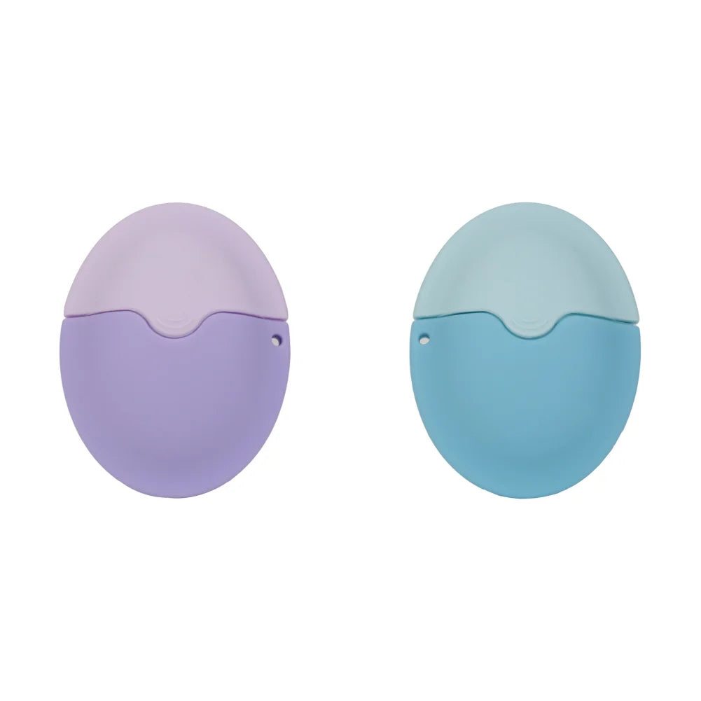 Portable 55ML sunscreen applicator from Showlu Fashion Store with refillable silicone roll-on sponge for easy travel suncream application