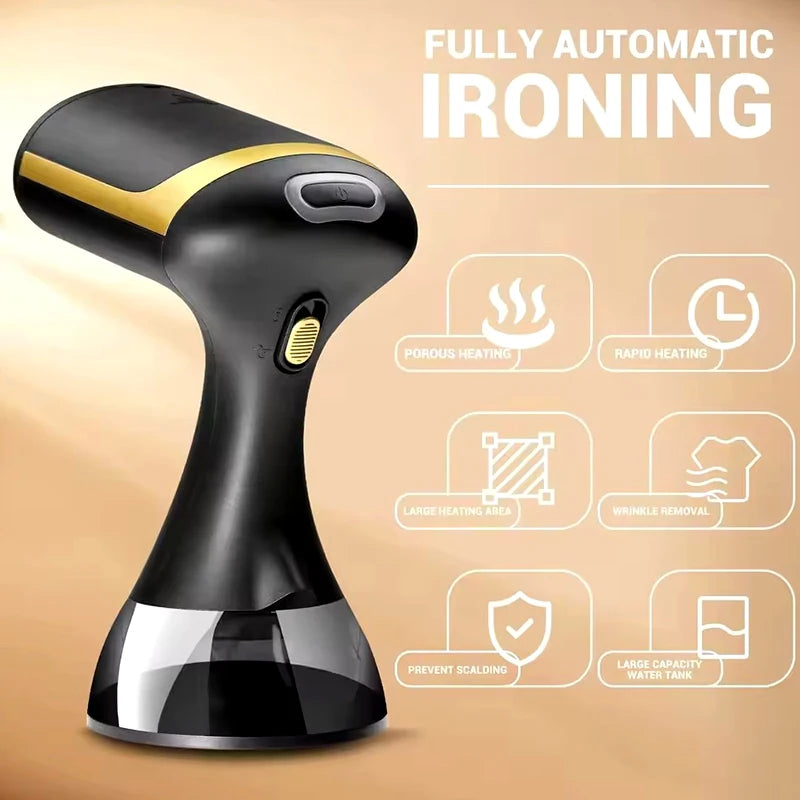 Showlu Smart General 1500W handheld garment steamer with ergonomic design and easy-to-use controls for quick wrinkle removal.