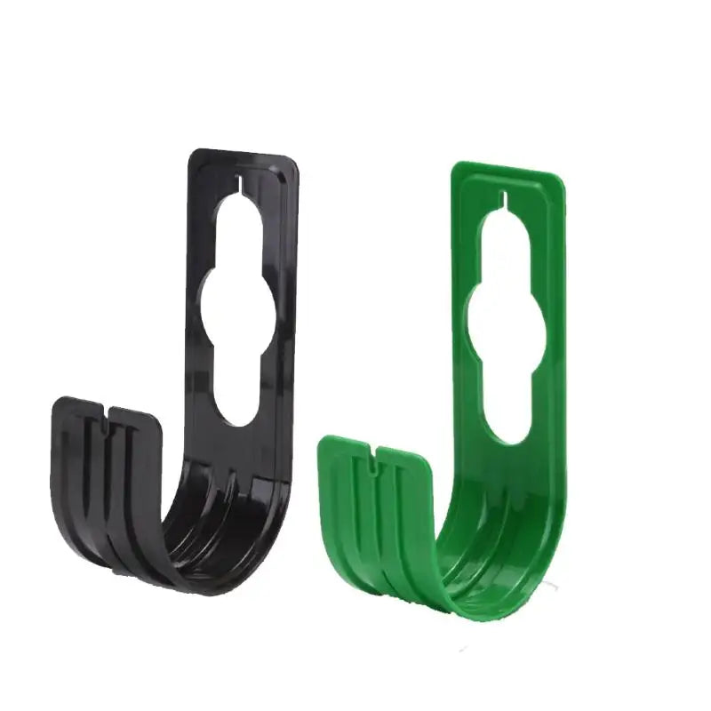 Wall-mounted Showlu Smart General hose holder with durable design for organized garden or outdoor space storage.