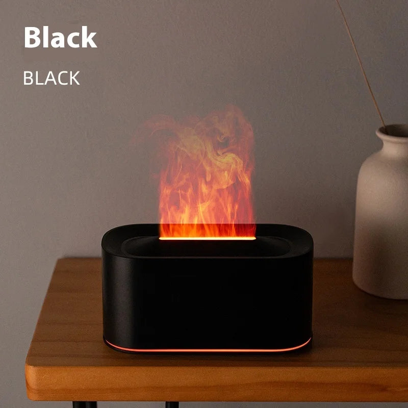 Showlu Smart General HOMEFISH Mini Aroma Humidifier emitting mist, compact design with a water tank and control buttons visible.