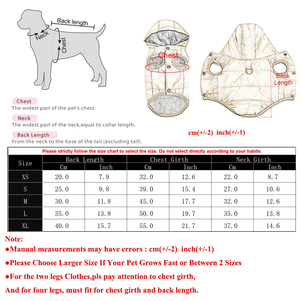 Warm fleece dog hoodie by Holapet with D-ring for small dogs, winter jacket in cozy material, shown in natural setting.