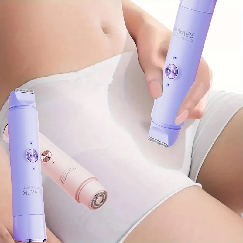 Showlu Smart General women's electric hair remover, portable beauty tool with sleek design and compact size for easy use.