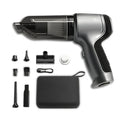 Showlu portable car vacuum and air blower with brushless motor, compact design for cleaning car interiors effectively.