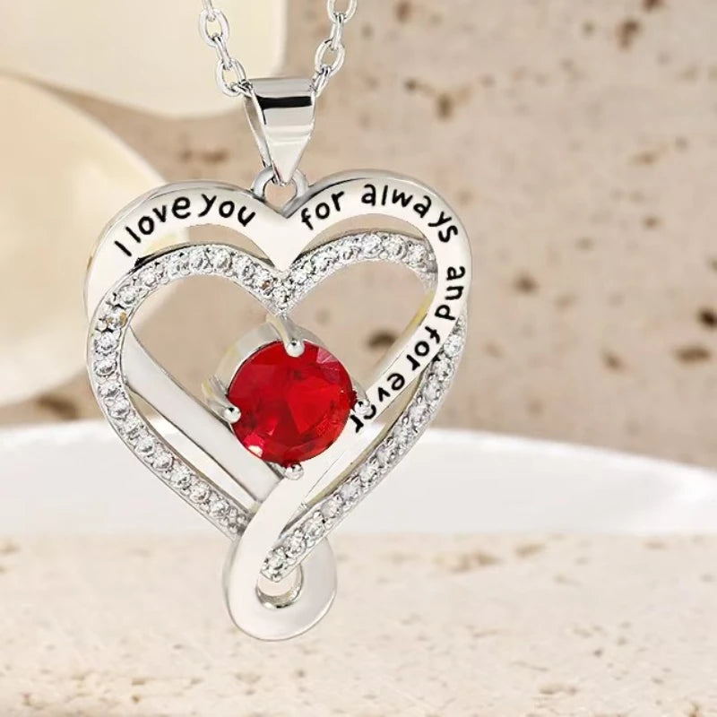 Heart-shaped pendant necklace by ZHIXUN featuring hollow zinc alloy design, perfect for party jewelry and stylish accessories.