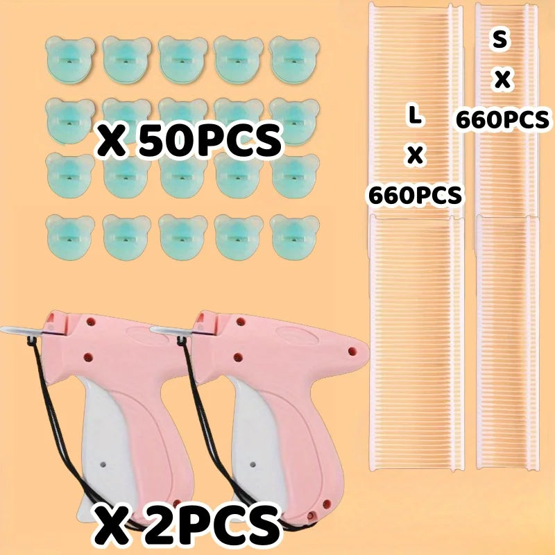 Showlu Micro Stitch Gun for clothing repair, portable hemming tool by SHOWLU FASHION STORE, with a compact design and ergonomic handle.