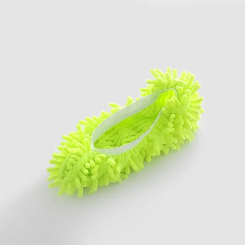 SHOWLU FASHION MICROFIBER Floor Cleaning Slippers, lazy mopping shoes with microfiber soles for quick, efficient floor cleaning.