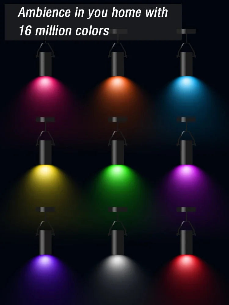 Showlu Smart General WiFi LED spotlight bulb with adjustable color settings and modern design, suitable for versatile home lighting.